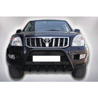 Karjapuskuri WT004 Black (ruostumaton teräs) Toyota Land Cruiser Prado 120 2002–2009 kuva 1