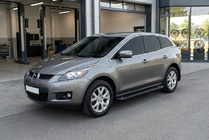 Mazda CX-7 2006–2012 Allmond Black sivuportaat (2 kpl, alumiini) kuva 1