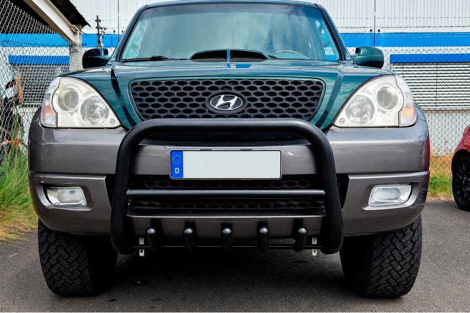 Hyundai Terracan 2001–2007 Karjapuskuri WT003 Black (RST) Image