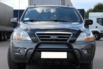 Kia Sorento I BL 2002–2009 Bullbar WT003 Black-2 (ruostumaton teräs) kuva 3