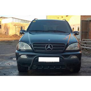 Karjapuskuri WT004 Black (ruostumaton teräs) Mercedes ML W163 1997–2005 kuva 2