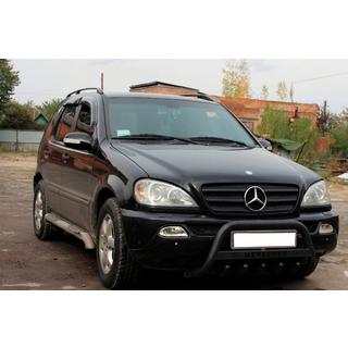 Karjapuskuri WT004 Black (ruostumaton teräs) Mercedes ML W163 1997–2005 kuva 1