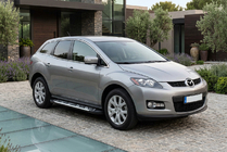 Mazda CX-7 2006–2012 Sunrise sivuportaat (2 kpl, alumiini) kuva 1