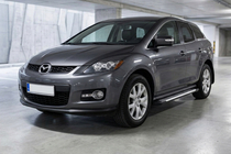 Mazda CX-7 2006–2012 Line-astinlaudat (2 kpl, alumiini) kuva 1
