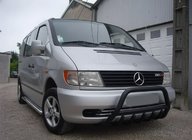 Mercedes Vito W638 1996–2003 Karjapuskuri WT003 Black (ruostumaton teräs) kuva 1