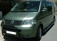 Volkswagen T5 Multivan 2003–2010 Karjapuskuri WT003 Black (ruostumaton teräs) kuva 3