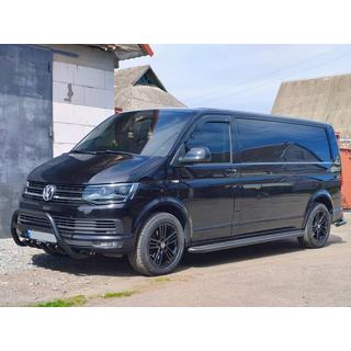 Karjapuskuri WT003 Black (ruostumaton teräs) Volkswagen T6 2015–2024 kuva 1