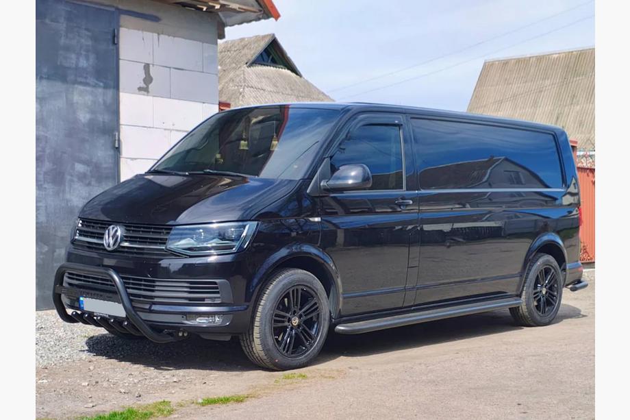 Volkswagen T6 2015–2024 Karjapuskuri WT003 Black (ruostumaton teräs) Image