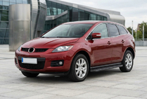 Mazda CX-7 2006–2012 Sivuporrast Bosphorus Black (2 kpl, alumiini) kuva 1
