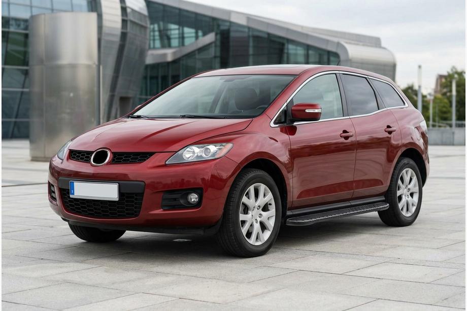Mazda CX-7 2006–2012 Sivuporrast Bosphorus Black (2 kpl, alumiini) Image
