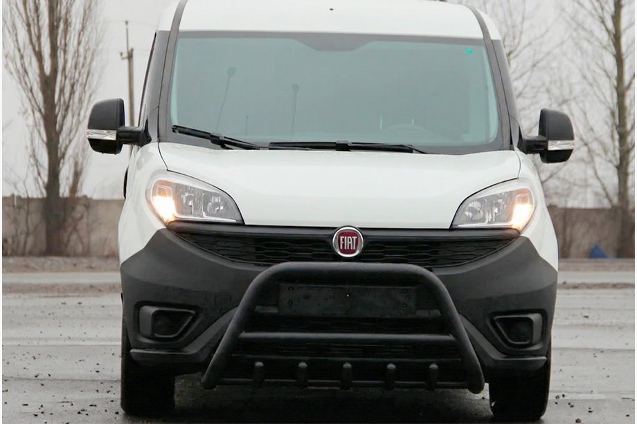Fiat Doblo II 2010–2022 Karjapuskuri WT003 Black (ruostumaton teräs) Image