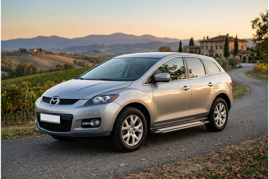 Mazda CX-7 2006–2012 Rainbow sivuportaat (2 kpl, alumiini) Image