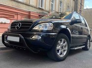 Mercedes ML W163 1997–2005 Karjapuskuri WT003 Black (ruostumaton teräs) kuva 4