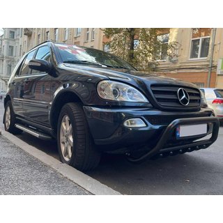 Karjapuskuri WT003 Black (ruostumaton teräs) Mercedes ML W163 1997–2005 kuva 3