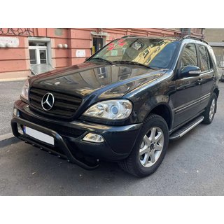 Karjapuskuri WT003 Black (ruostumaton teräs) Mercedes ML W163 1997–2005 kuva 1