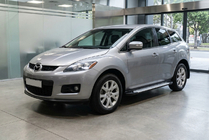 Mazda CX-7 2006–2012 Sivukynnykset Allmond Grey (2 kpl, alumiini) kuva 1