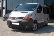 Opel Vivaro 2001–2015 Karjapuskuri WT003 Black (ruostumaton teräs) kuva 3