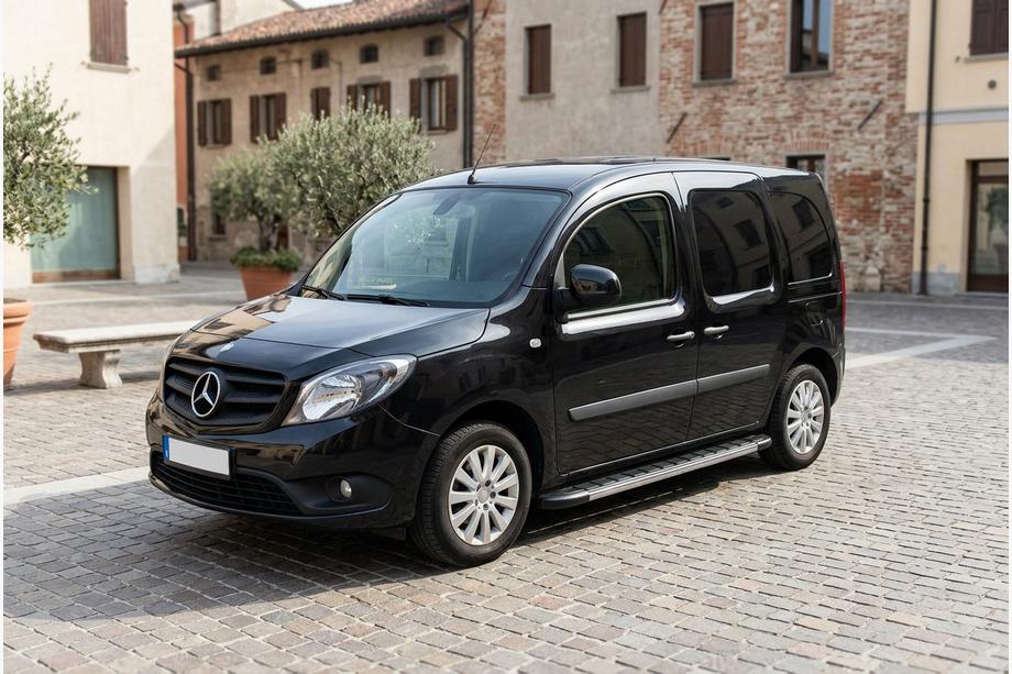 Mercedes Citan 2013–2021 Duru sivuastinlaudat (2 kpl, alumiini) Image