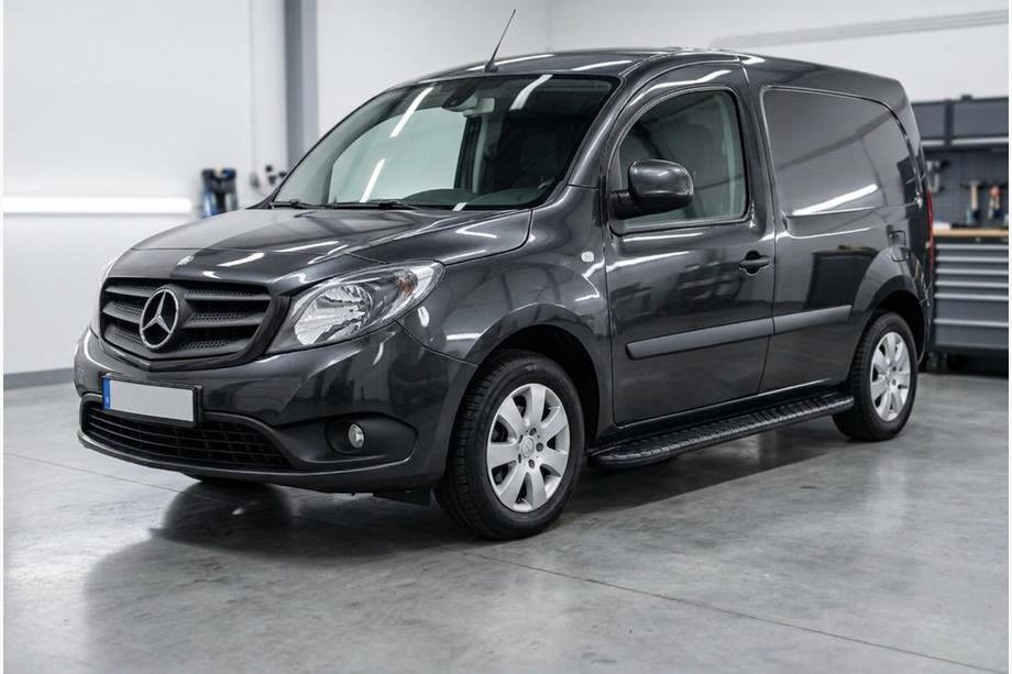 Mercedes Citan 2013–2021 Sivuporrast Bosphorus Black (2 kpl, alumiini) Image