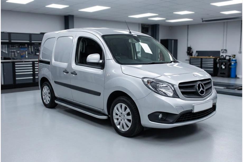 Mercedes Citan 2013–2021 Tayga sivuastinlaudat (2 kpl, alumiini) Image