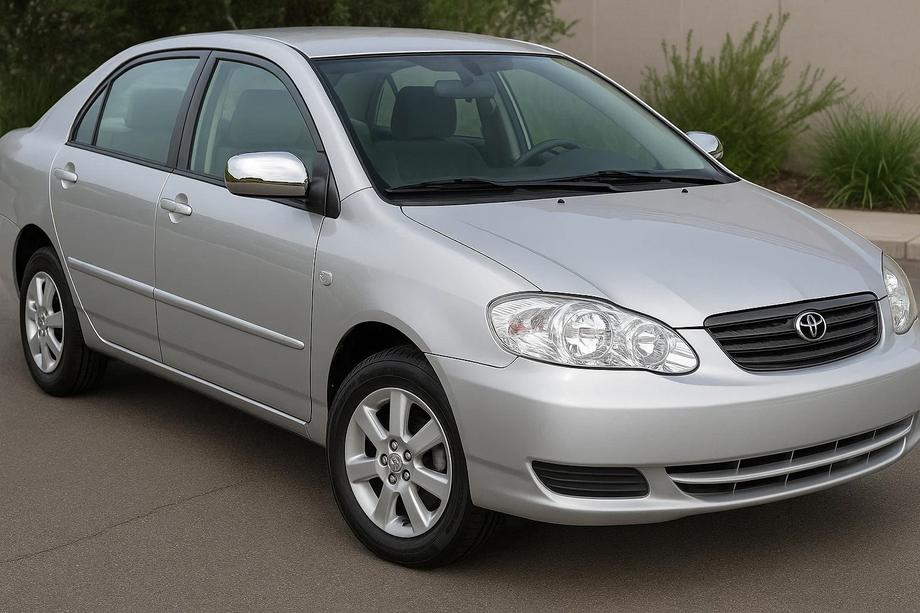 Toyota Corolla 2002–2007 Kromiset peilinkuoret 2002-2005 (2 kpl, muovi) Image