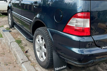Mercedes ML W163 1997–2005 Duru sivuportaat (2 kpl, alumiini) kuva 1