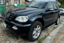 Mercedes ML W163 1997–2005 Duru sivuportaat (2 kpl, alumiini) kuva 2