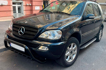 Mercedes ML W163 1997–2005 Duru sivuportaat (2 kpl, alumiini) kuva 5