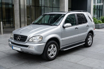 Mercedes ML W163 1997–2005 Sivuporraslaudat Fullmond (2 kpl, alumiini) kuva 1