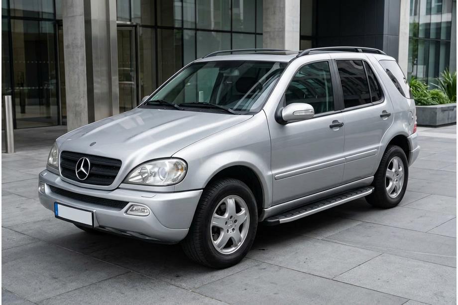 Mercedes ML W163 1997–2005 Sivuporraslaudat Fullmond (2 kpl, alumiini) Image