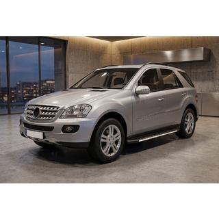 Duru sivuportaat (2 kpl, alumiini) Mercedes ML W164 2005–2011 kuva 1