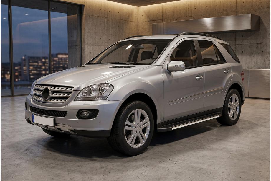 Mercedes ML W164 2005–2011 Duru sivuportaat (2 kpl, alumiini) Image