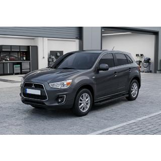 Allmond Black sivuportaat (2 kpl, alumiini) kuva 1