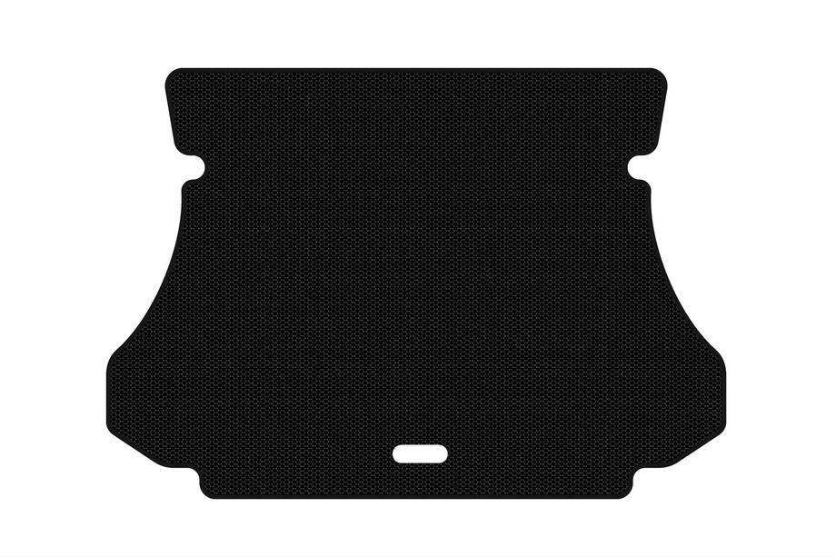 Hyundai Santa Fe 1 2000–2006 Kuminen tavaratilan matto Carsuit (Musta) Image