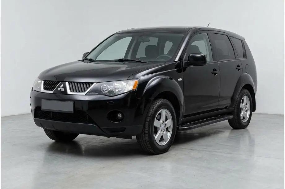 Mitsubishi Outlander 2006–2012 Sivuporrast Bosphorus Black (2 kpl, alumiini) Image
