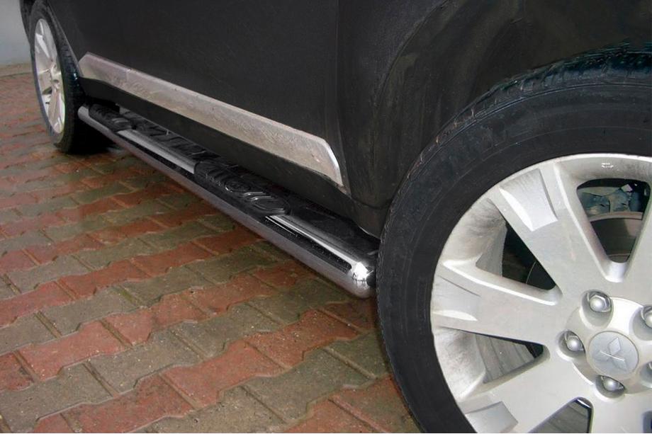 Mitsubishi Outlander 2012–2021 Sivupalkit (2 kpl, ruostumaton teräs) Image
