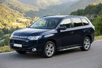 Mitsubishi Outlander 2012–2021 Sunrise sivuportaat (2 kpl, alumiini) kuva 1