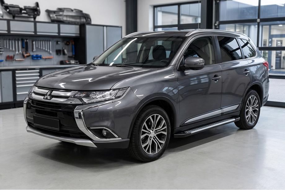 Mitsubishi Outlander 2012–2021 Line-astinlaudat (2 kpl, alumiini) Image