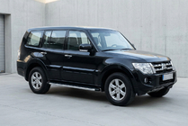 Mitsubishi Pajero Wagon IV 2006–2021 Fullmond sivuaskelmat (2 kpl, alumiini) kuva 1