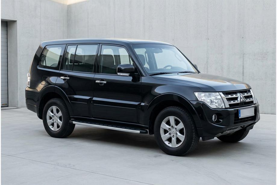 Mitsubishi Pajero Wagon IV 2006–2021 Fullmond sivuaskelmat (2 kpl, alumiini) Image