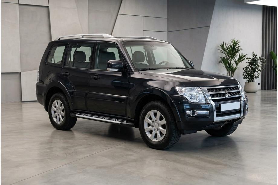 Mitsubishi Pajero Wagon IV 2006–2021 Sunrise sivuportaat (2 kpl, alumiini) Image