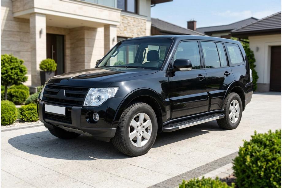 Mitsubishi Pajero Wagon IV 2006–2021 RedLine V1 sivuportaat (2 kpl, alumiini) Image