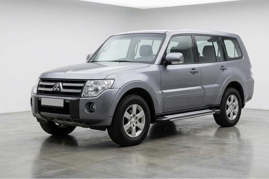Mitsubishi Pajero Wagon IV 2006–2021 Rainbow sivuportaat (2 kpl, alumiini) Image