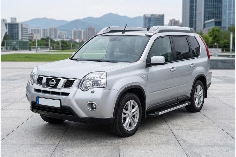 Nissan X-trail T31 2007–2014 RedLine V1 sivuportaat (2 kpl, alumiini) Image