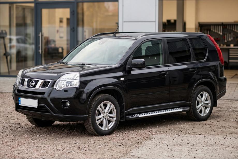 Nissan X-trail T31 2007–2014 Line-astinlaudat (2 kpl, alumiini) Image