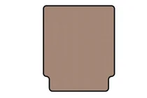 Chevrolet Trailblazer 2012–2019 Kuminen tavaratilan matto Carsuit (Beige) kuva 1