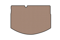 Citroen C-3 2009–2016 Kuminen tavaratilan matto Carsuit (HB, beige) kuva 1