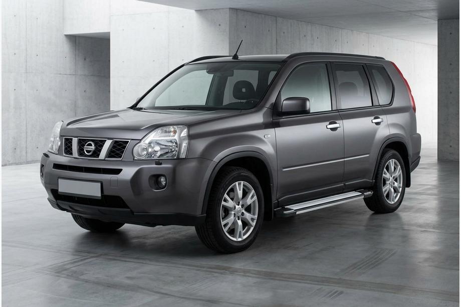 Nissan X-trail T31 2007–2014 Rainbow sivuportaat (2 kpl, alumiini) Image