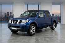 Nissan Navara 2006–2015 RedLine V1 sivuportaat (2 kpl, alumiini) kuva 1