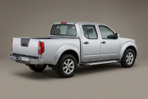 Nissan Navara 2006–2015 Line-astinlaudat (2 kpl, alumiini) kuva 1